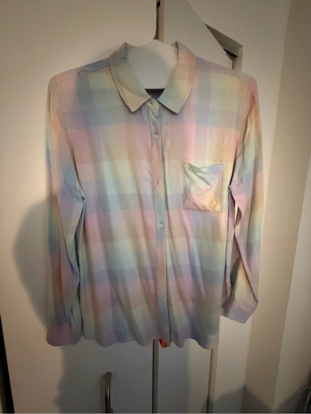 Rails Pastel Plaid Button-Up Shirt